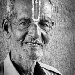 Franck Rondot Photographe   040   2007  Inde  inde du sud  n b  nb  portrait  tamil nadu